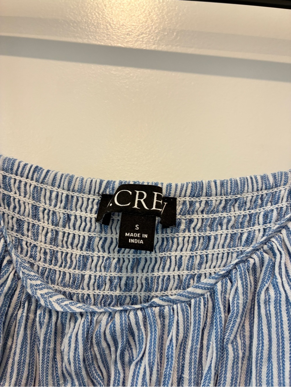 J crew blue striped dress - Picture 3 of 3